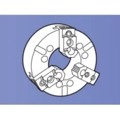 Патрон токарный трехкулачковый BH-D250 Z220 без планшайбы